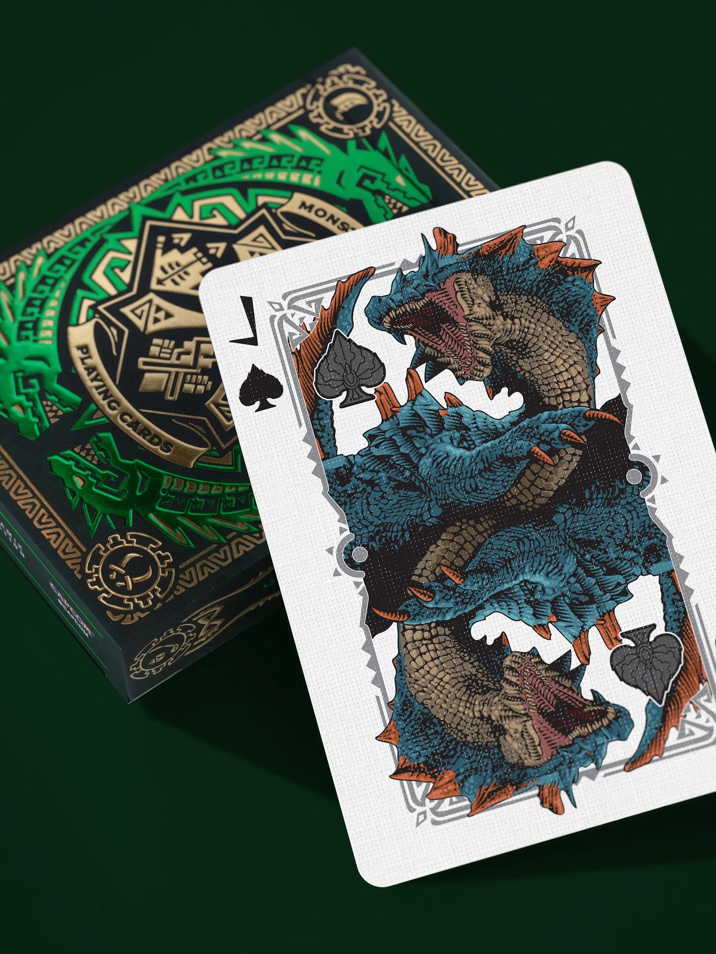 Monster Hunter Playing Cards - Collectors Edition Green