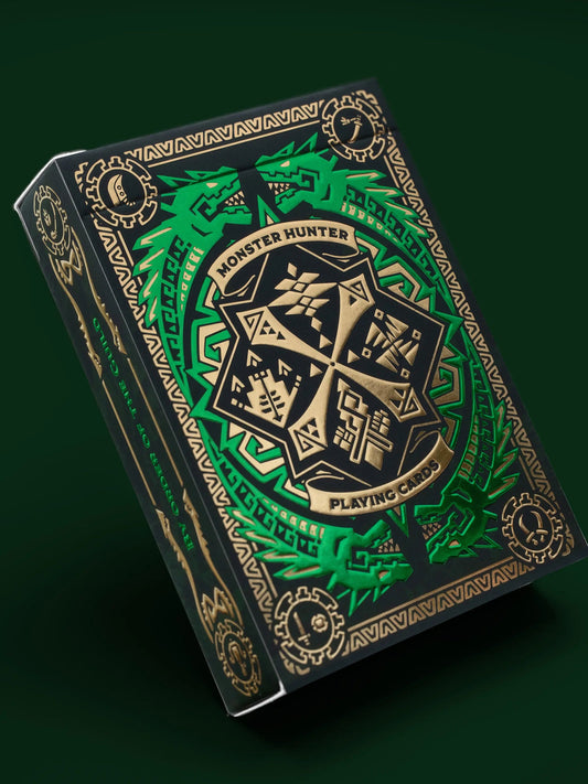 Monster Hunter Playing Cards - Collectors Edition Green