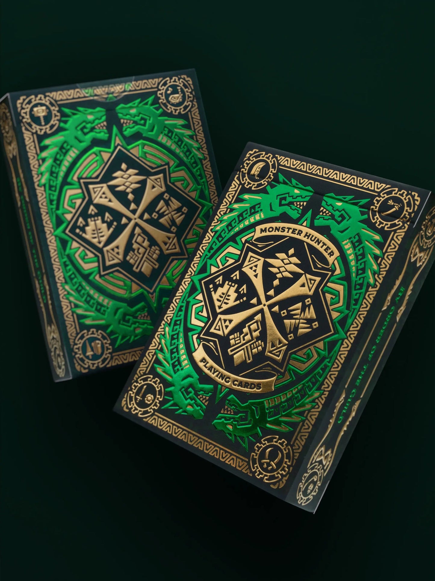 Monster Hunter Playing Cards - Collectors Edition Green