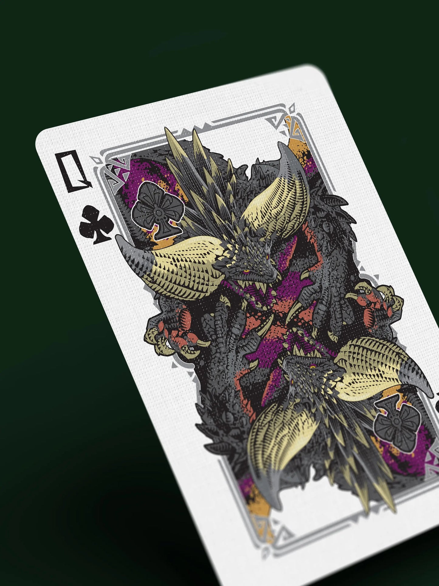 Monster Hunter Playing Cards - Collectors Edition Green
