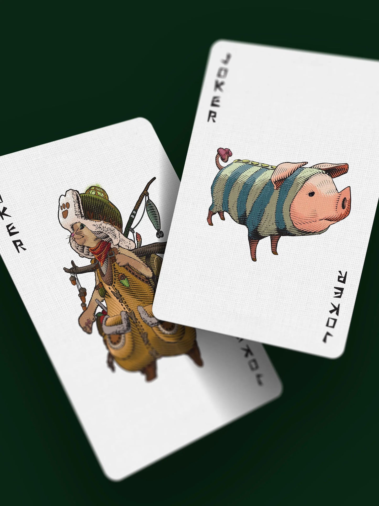 Monster Hunter Playing Cards - Collectors Edition Green