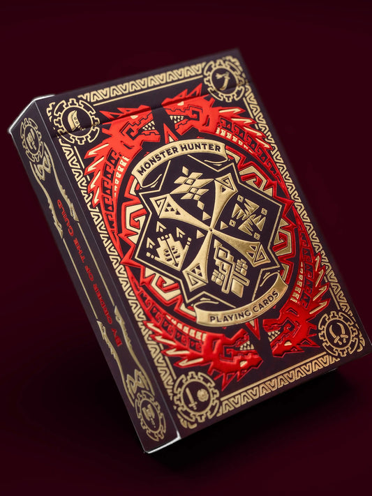 Monster Hunter Playing Cards - Collectors Edition Red