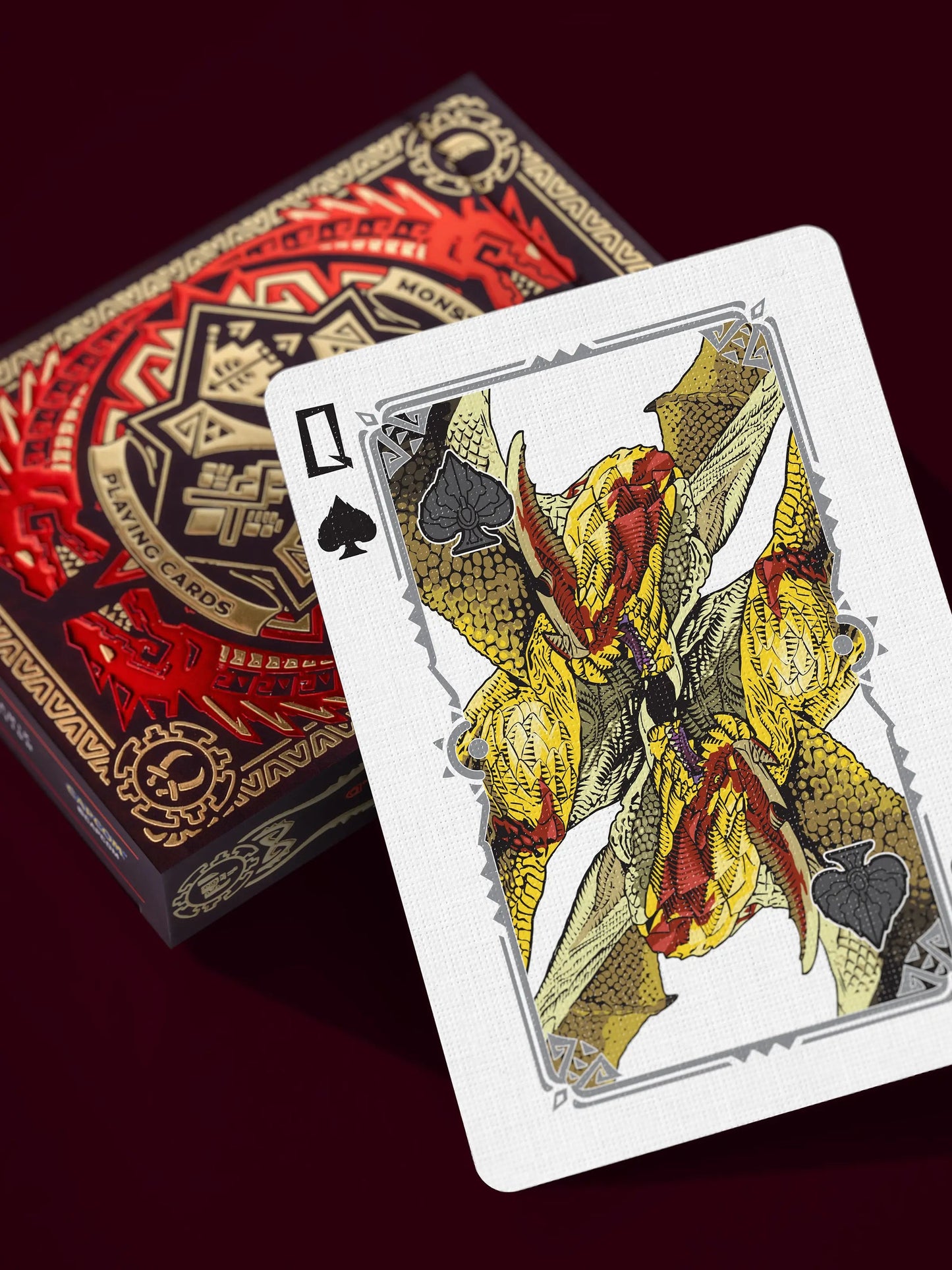Monster Hunter Playing Cards - Collectors Edition Red