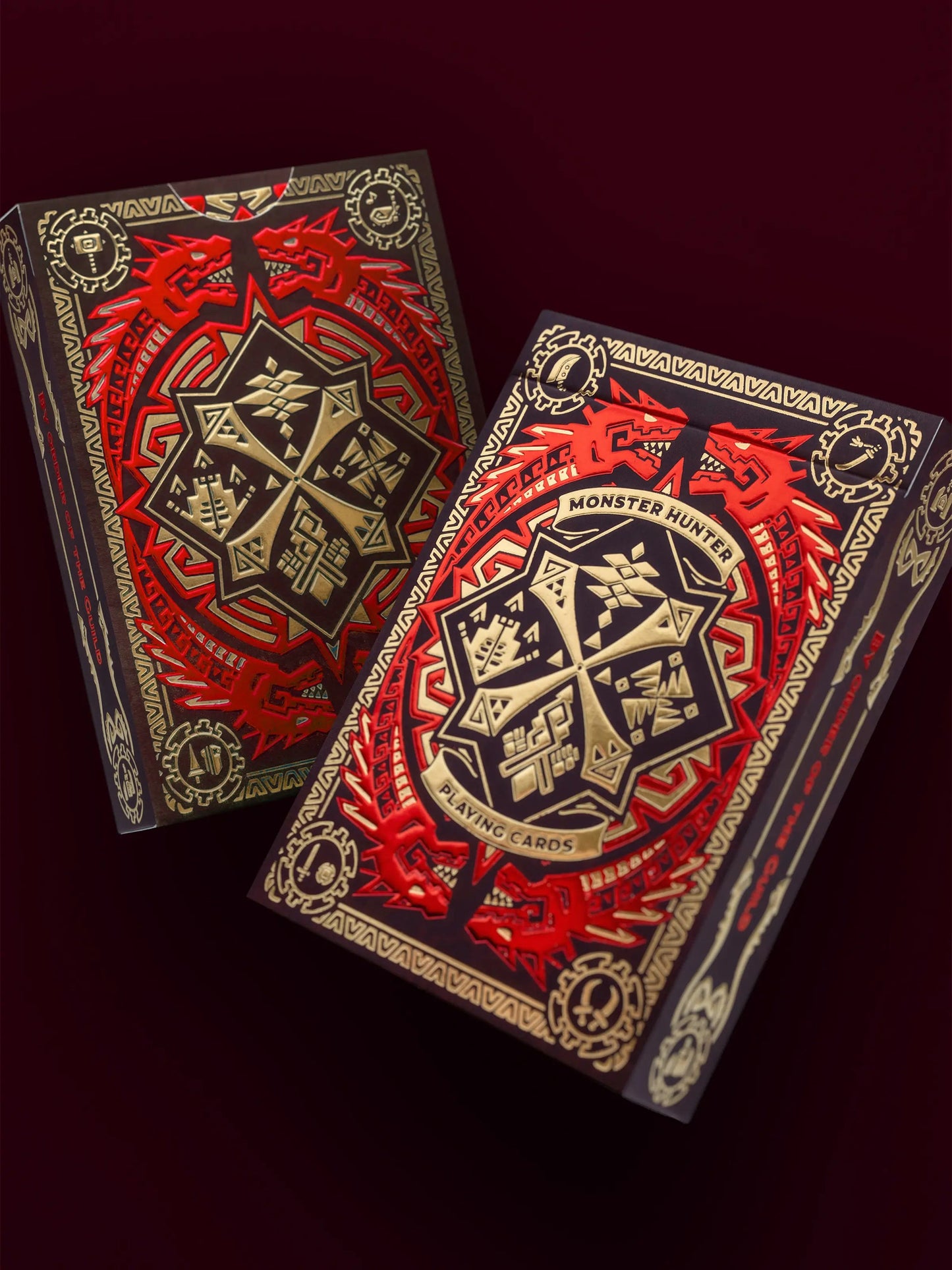 Monster Hunter Playing Cards - Collectors Edition Red