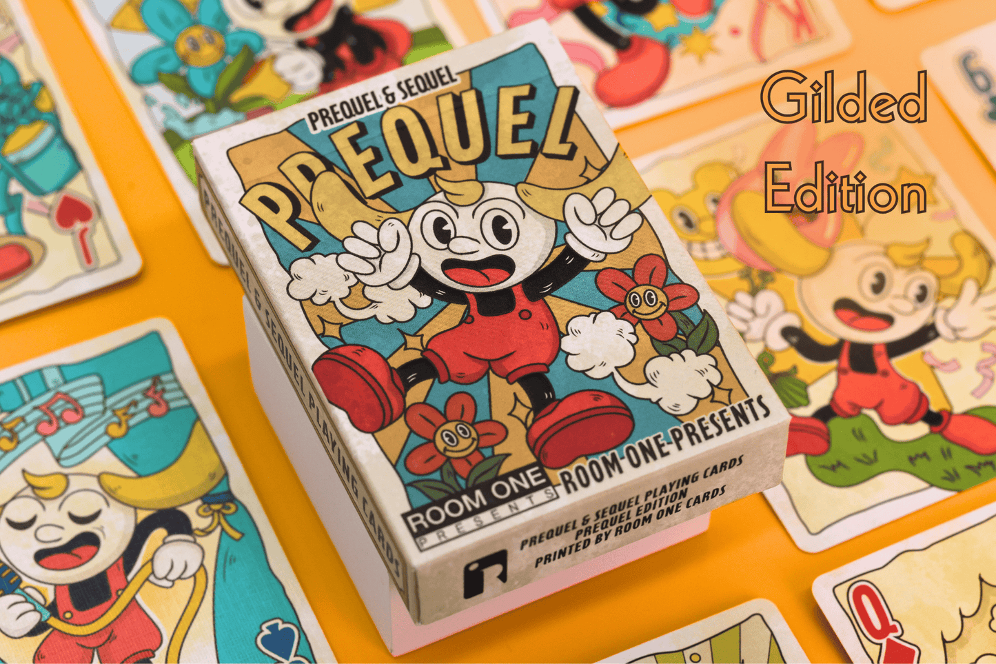 Prequel Sequel Playing Cards - Prequel Gilded