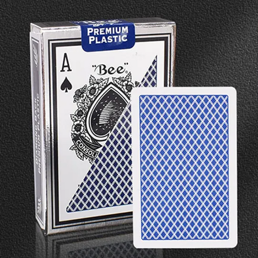 Bicycle Bee Premium Plastic Playing Cards (Blue)
