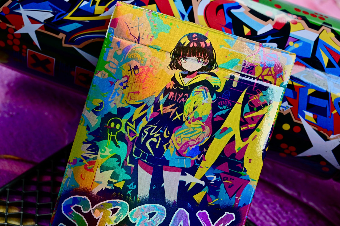Shinjuku Spray Girls Playing Cards - V2