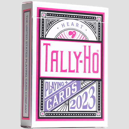Bicycle Tally-Ho Heart Playing Cards