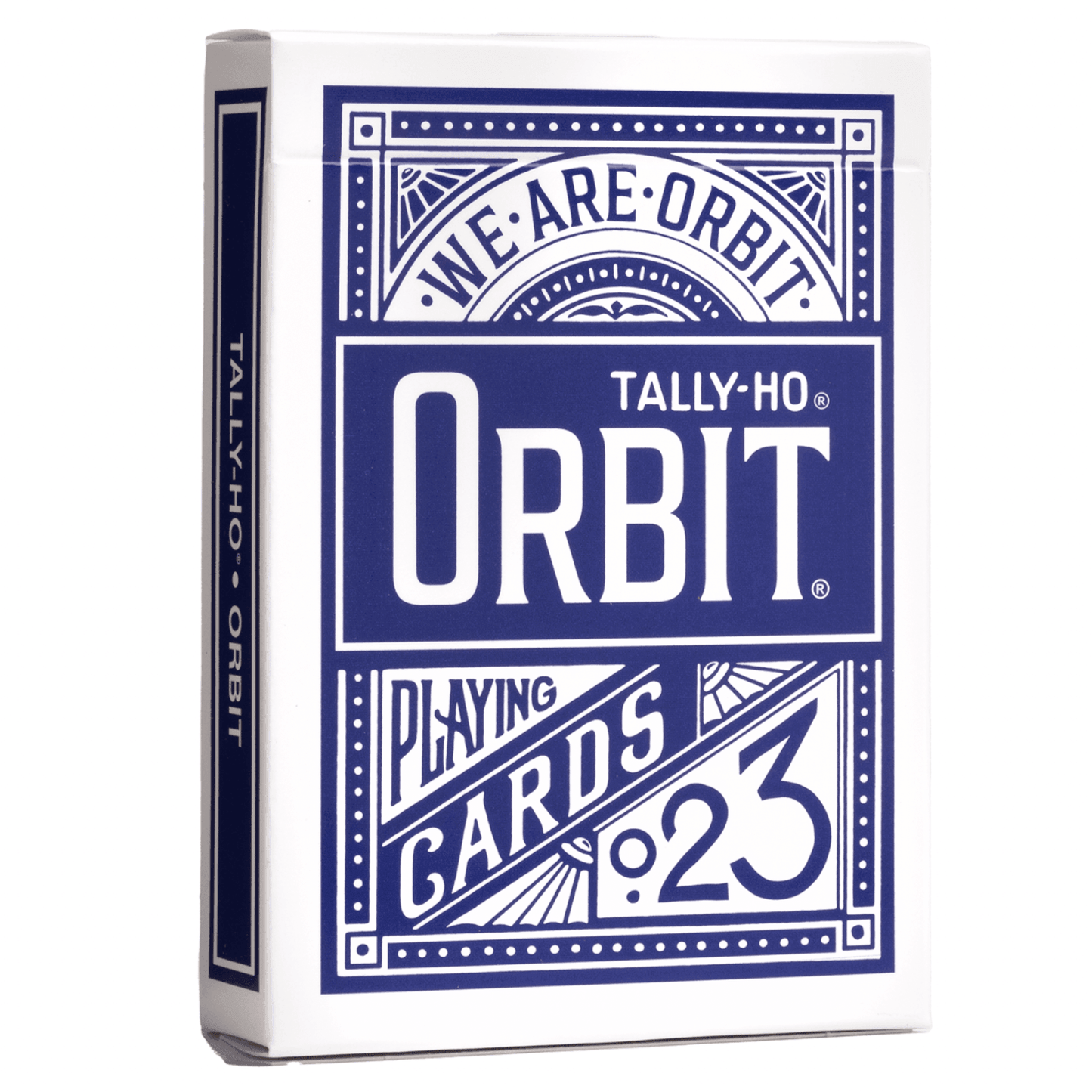 Bicycle Tally-Ho Orbit Blue Playing Cards
