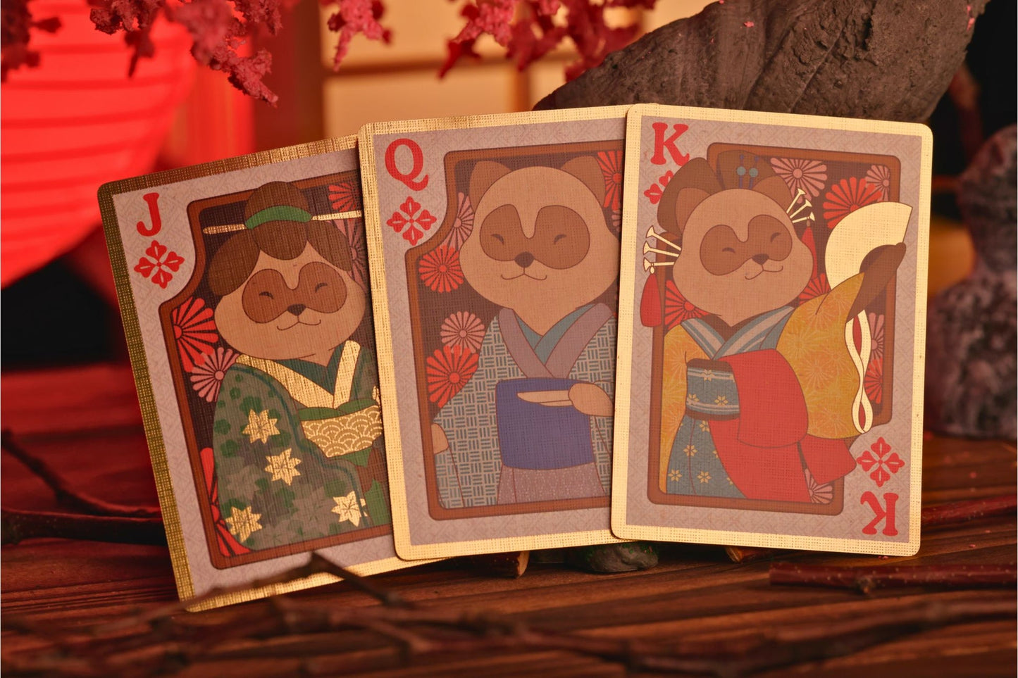 Tanuki Yukaku Playing Cards - Yukaku Tales Edition