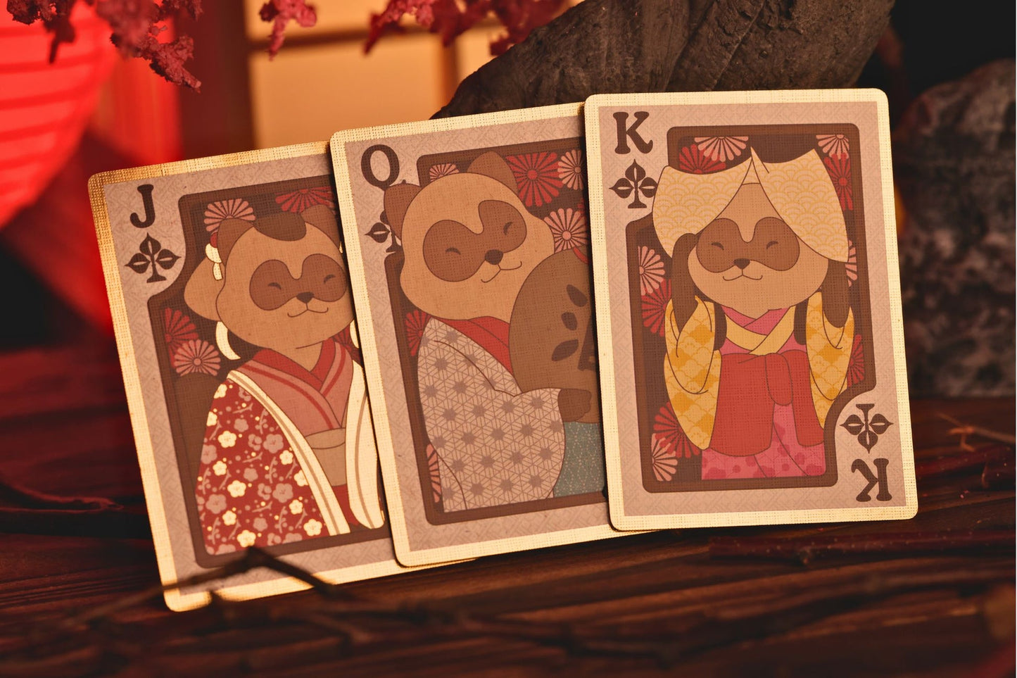 Tanuki Yukaku Playing Cards - Yukaku Tales Edition