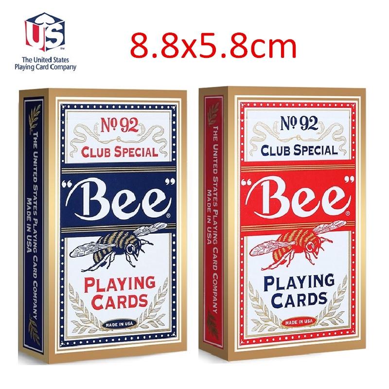 Bicycle Bee Bridge Size Playing Cards Blue