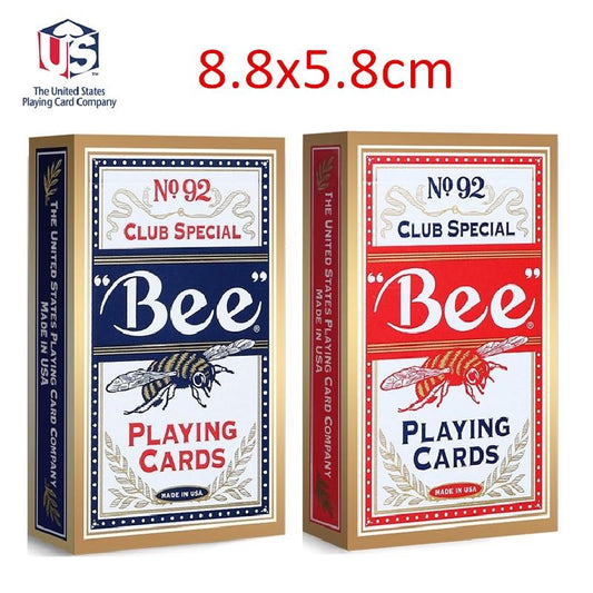 Bicycle Bee Bridge Size Playing Cards Red