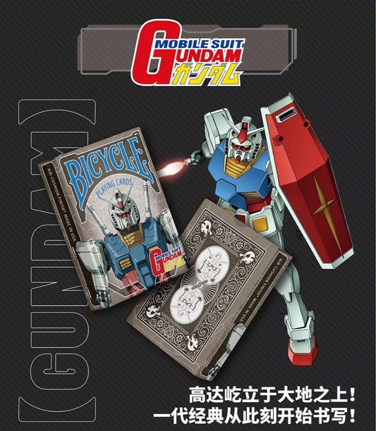 Bicycle Gundam RX78 Playing Cards