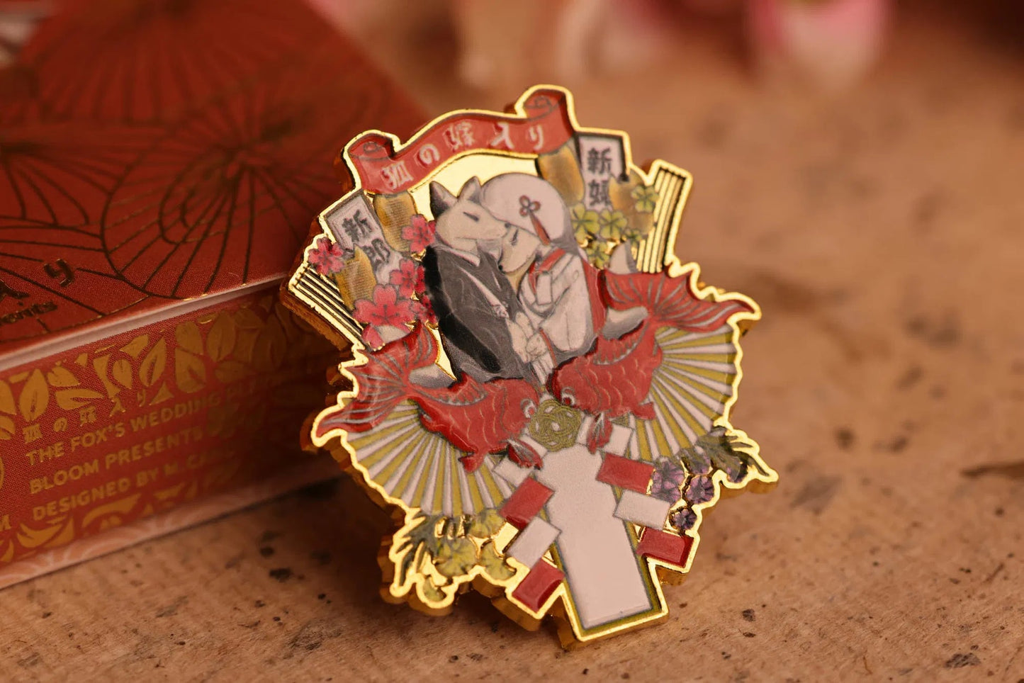 The Fox's Wedding Playing Cards - Pin