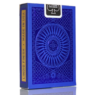 Bicycle Tally-Ho MetalLuxe Blue Playing Cards