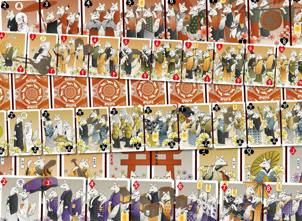 The Fox's Wedding Playing Cards - Jigsaw Puzzle