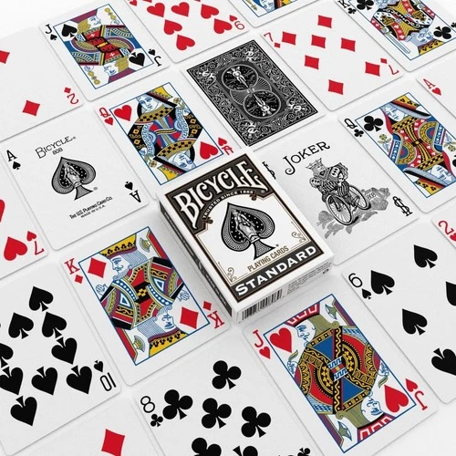 Bicycle Rider Back Playing Cards (Black)