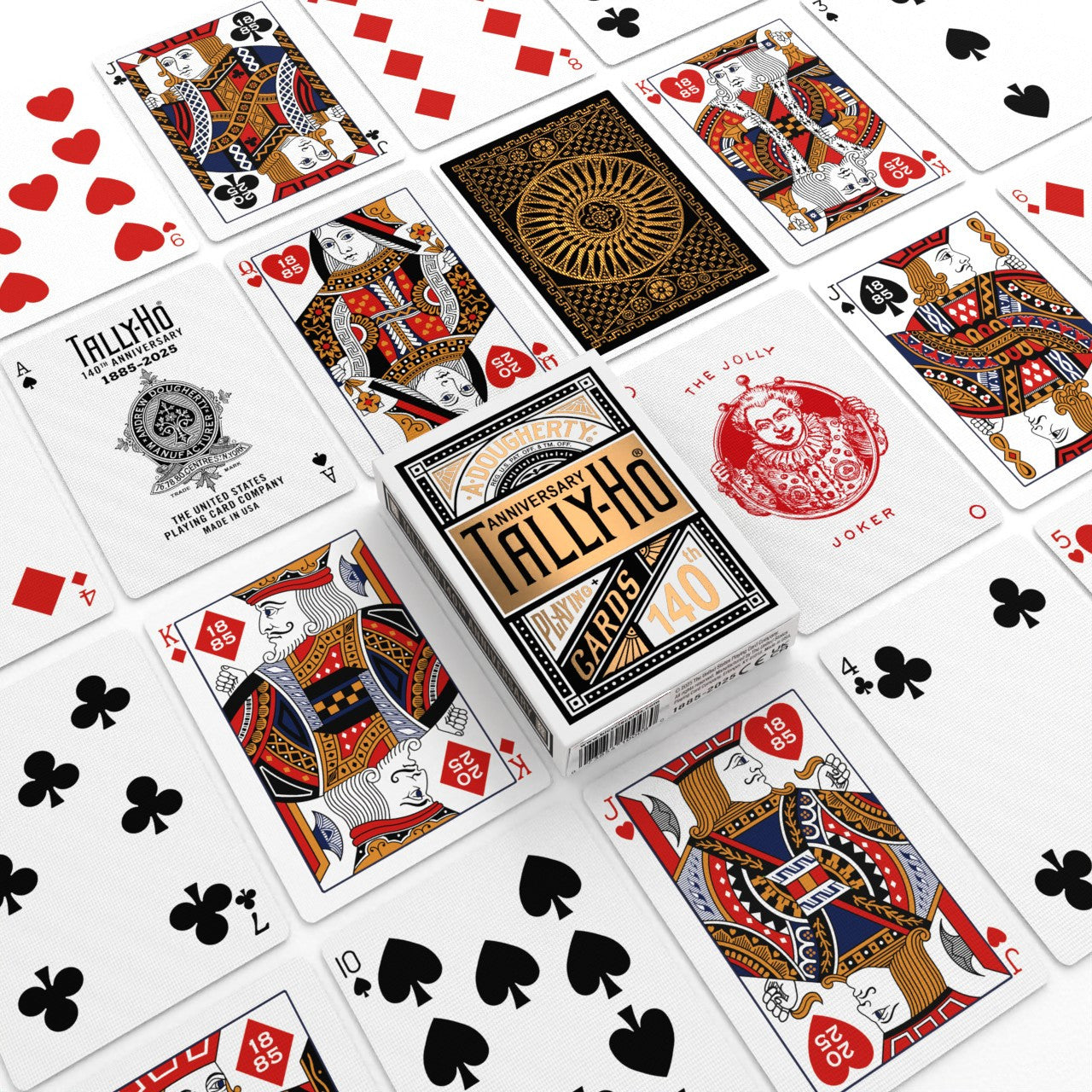 Bicycle Tally-Ho 140th Anniversary Special Edition Playing Cards